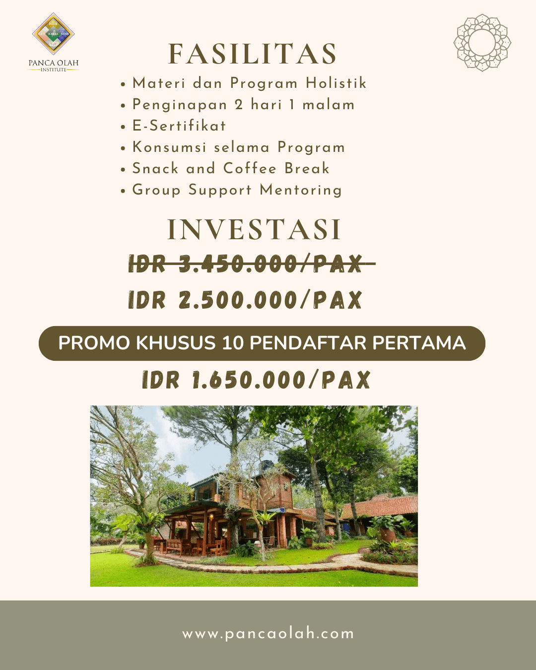 Memilih Jalan Hening - Katumbiri Resort, Bogor