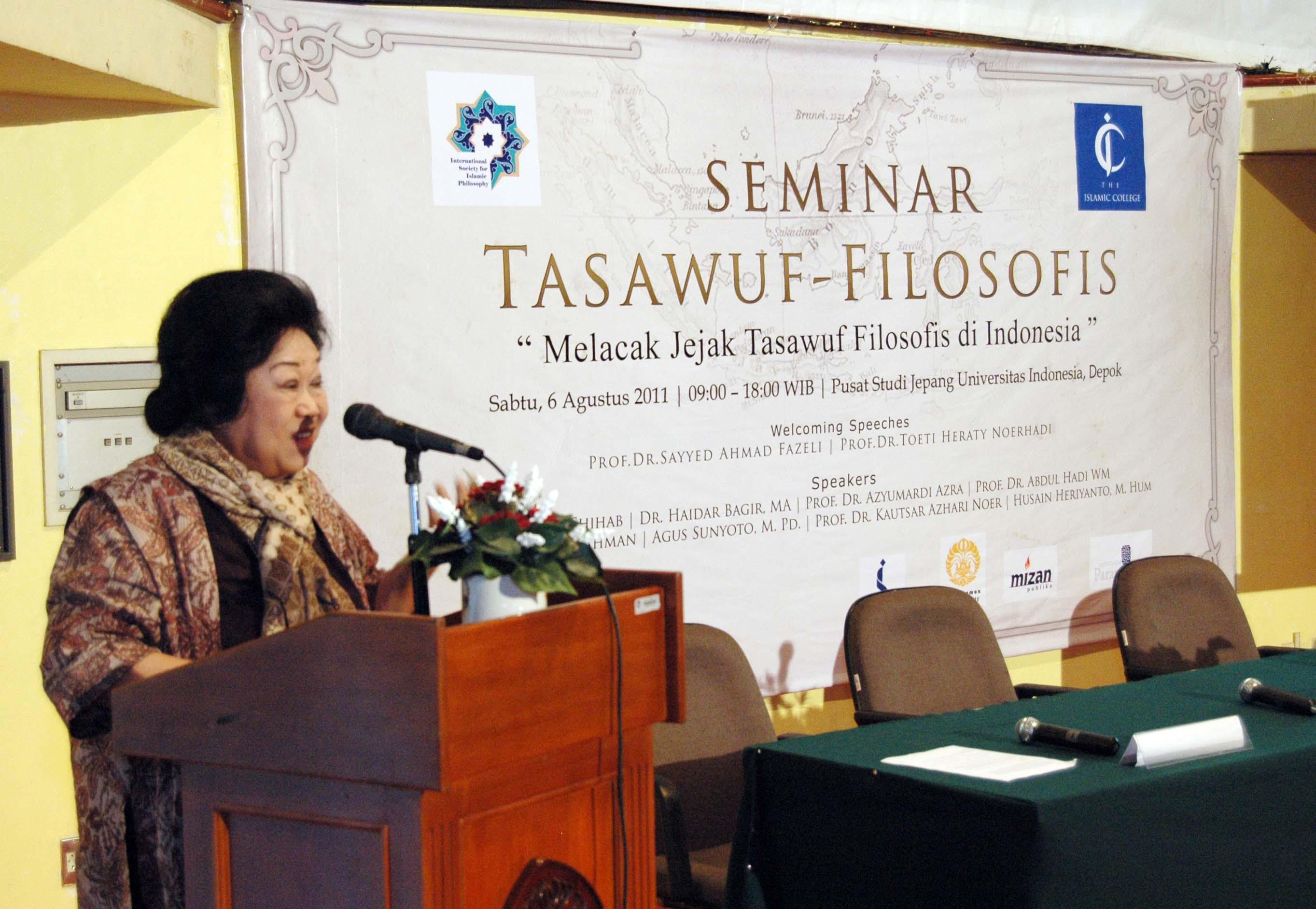 Seminar Tasawuf Filosofis