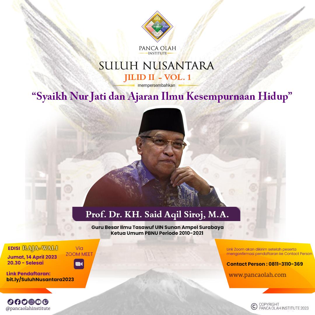 Pamflet Suluh Nusantara edisi Syaikh Nur Jati